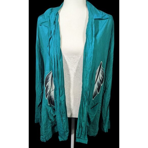 Tribal Traditions Native Global Art Cardigan Size XS - Picture 2 of 12